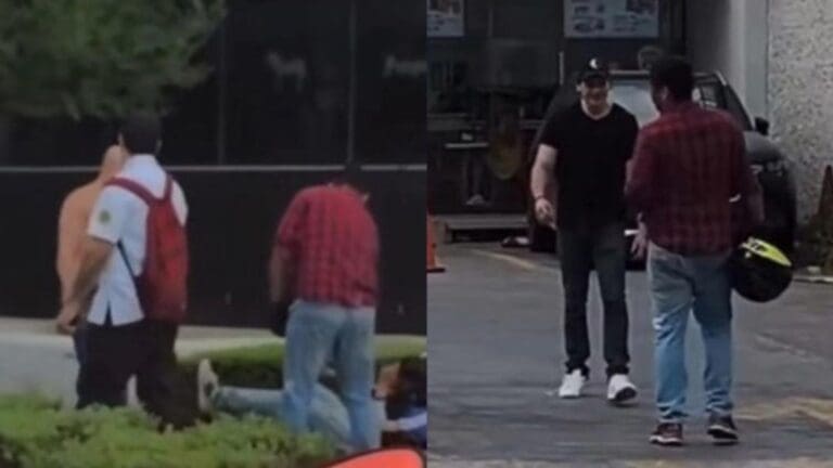 Video: Hombres golpean a repartidor de aplicación en San Pedro, Nuevo León