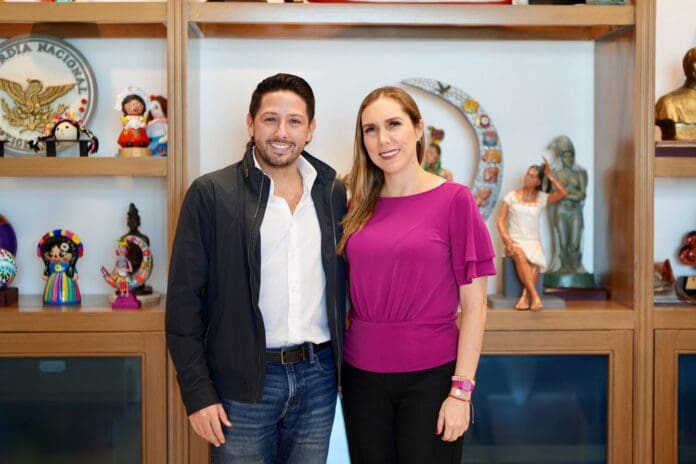 Renán Sánchez Tajonar se reúne con Atenea Gómez Ricalde para fortalecer la colaboración institucional