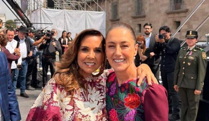 Quintana Roo respalda a la presidenta Claudia Sheinbaum en rendición de cuentas ante 400 mil personas, dijo Mara Lezama.