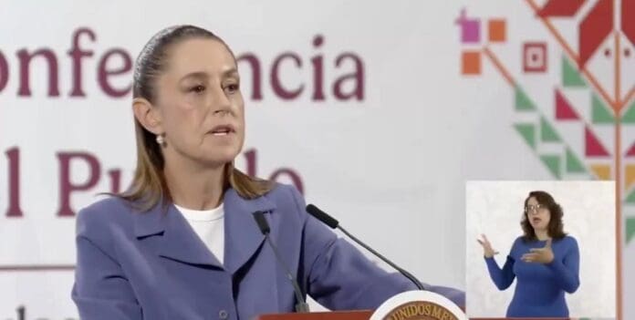 No hay ningún mensaje por mandar a Adán Augusto a segunda fila del informe, son chismes, dijo Claudia Sheinbaum.