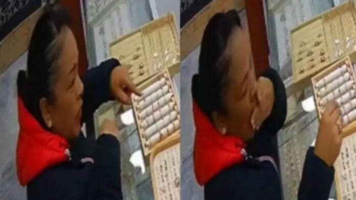 Video: Mujer se traga un anillo para robarlo de una joyería en Toluca, Edomex