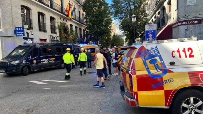 Video: Derrumbe de un edificio deja varios heridos y desaparecidos en Madrid, España