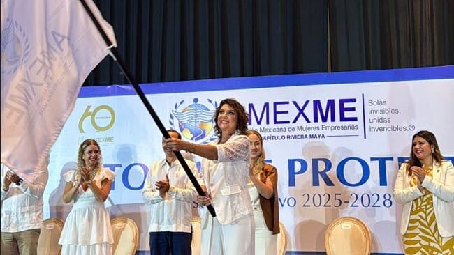 Rinde protesta la nueva mesa directiva 2025–2028 de AMEXME Riviera Maya