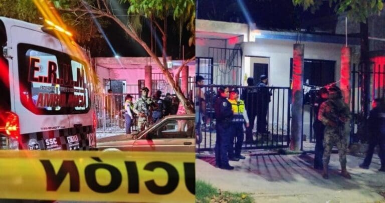 Ejecutan a una persona dentro de su domicilio en la Zona Continental de Isla Mujeres. Segundo asesinado en unas cuantas horas.