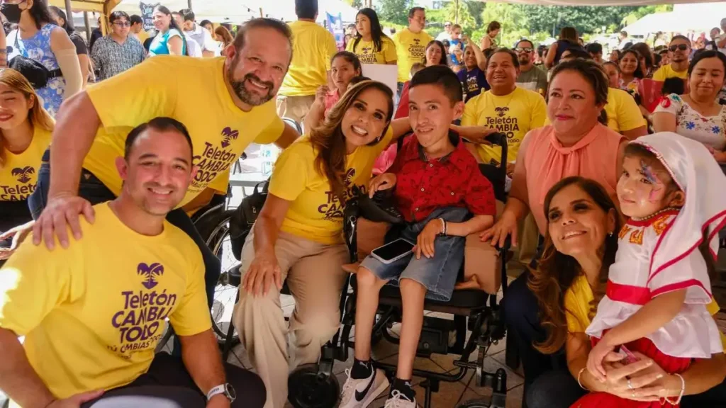La gobernadora de Quintana Roo invitó a las y los quintanarroenses a donar