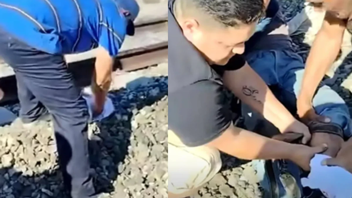 Joven pierde un pie tras ser arrollado por un tren en Coahuila