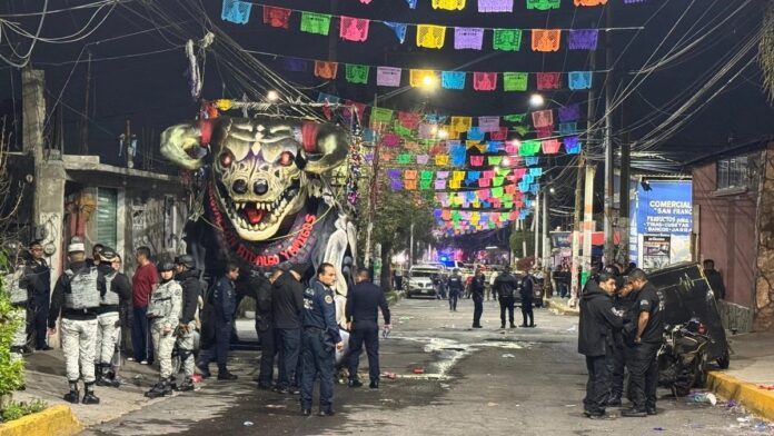 Balacera en fiesta patronal deja tres muertos y seis heridos en Tláhuac, CDMX