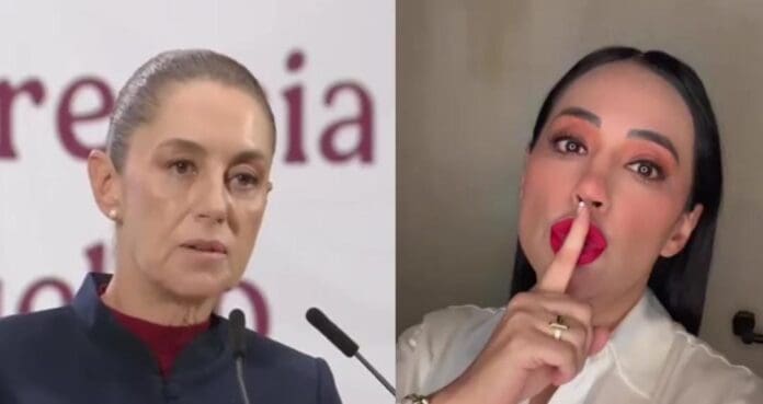 Sandra Cuevas defiende a Claudia Sheinbaum tras su visita a las zonas afectadas por inundaciones. El tema causó polémica.