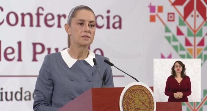 Confirma la presidenta Claudia Sheinbaum que van 66 personas muertas a causa de las lluvias e inundaciones.