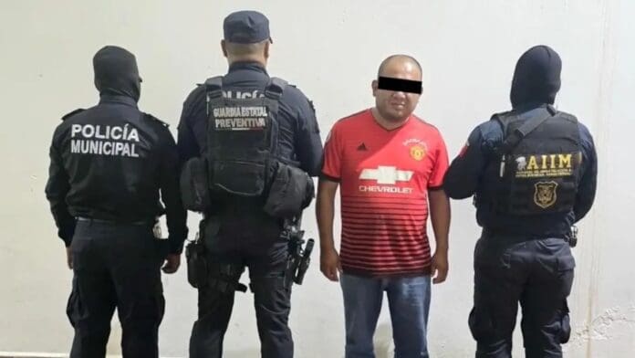 Detienen a hombre por golpear a su esposa y obligarla a beber herbicida en Chiapas