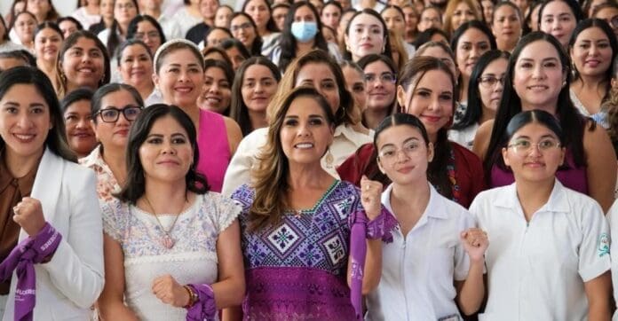 En Quintana Roo, cada decisión se toma para transformar vidas y abrir espacios a más mujeres, dijo Mara Lezama.