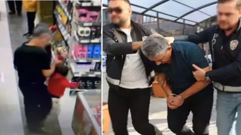 Hombre patea brutalmente a su hijo de cinco años en Turquía