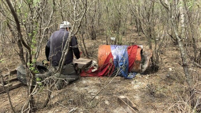 Encuentran cráneos y restos humanos en dos fosas clandestinas en Reynosa, Tamaulipas
