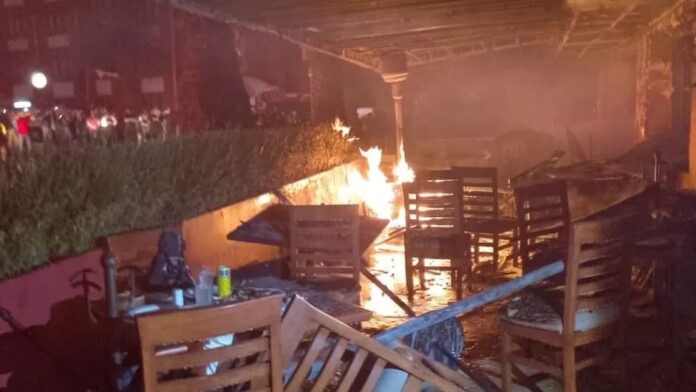 Video: Explosión en restaurante 