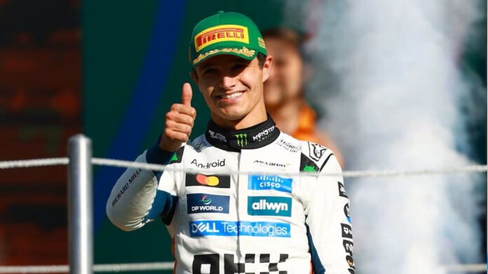 Piloto Lando Norris responde a los abucheos en el GP de México: “lo hace más entretenido”