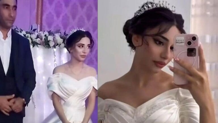 Mujer se quita la vida el día de su boda tras ser criticada por su su vestido de novia en Azerbaiyán