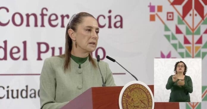 Defiende Claudia Sheinbaum a Rocío Nahle; afirma que se trasladó a Poza Rica desde el inicio de la emergencia.