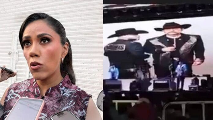 Alcaldesa de Apatzingán, Michoacán contrata a grupo que canta narcocorridos y hasta pide una canción