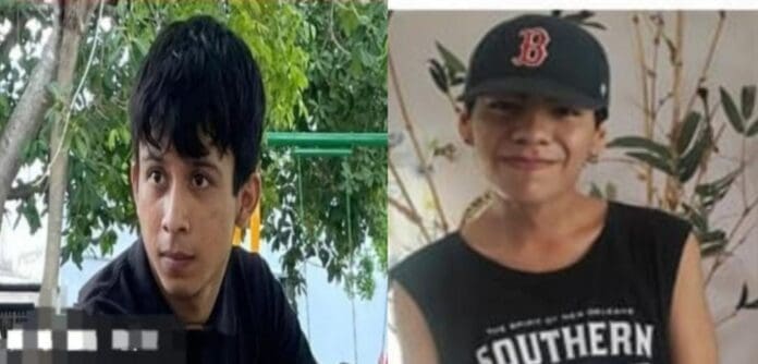 Hallan sin vida a los jóvenes Gabriel Alejandro García y Carlos Daniel Reyes Santiago, desaparecidos en Cancún.