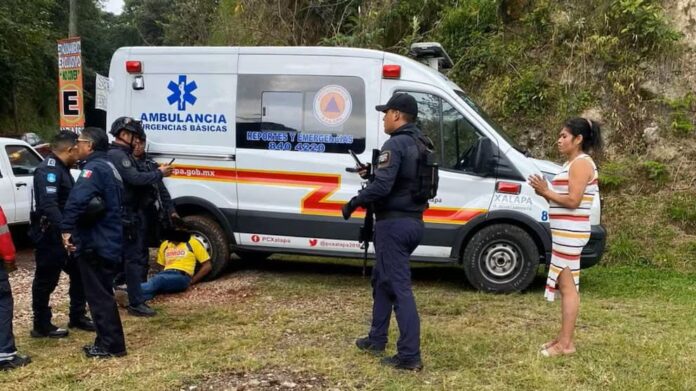 Detienen a sujeto por robar una ambulancia de Protección Civil en Xalapa, Veracruz