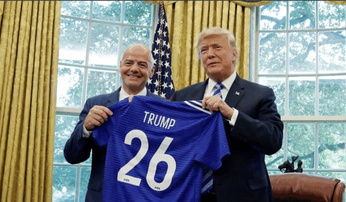 Controversia en el futbol el primer Premio de la Paz de la FIFA podría ser para Donald Trump 