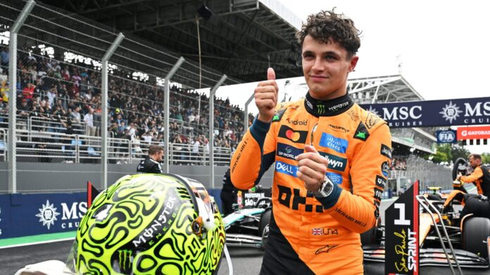 Video: Lando Norris amplía su ventaja en el campeonato de F1 tras vencer en la carrera sprint en Brasil