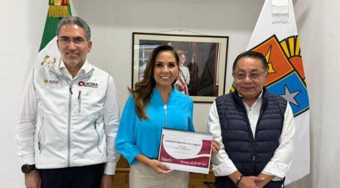 Quintana Roo está a la vanguardia al nivel nacional al poner en marcha “Laboratorio en tu Clínica”, dijo Mara Lezama.