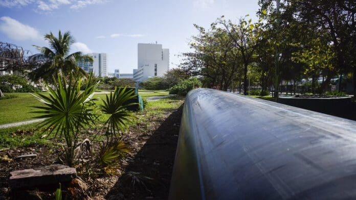 Destacan visitantes la renovación de tuberías que realiza Aguakan en la Zona Hotelera de Cancún