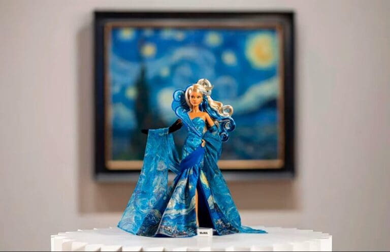 Mattel lanza Barbie inspirada en la obra “La noche estrellada” de Van Gogh