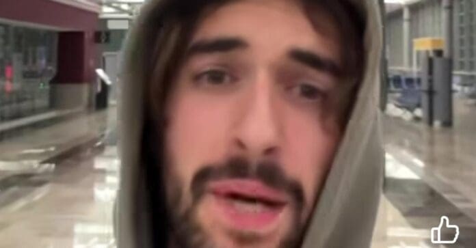 El influencer Paul el Alemán pierde su vuelo y revela los cinco mejores lugares para dormir en el AIFA si lo requieres.