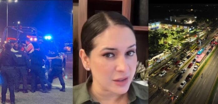 En Playa del Carmen no vamos a permitir la anarquía ni bloqueos ilegales, aseguró la presidenta Estefanía Mercado.