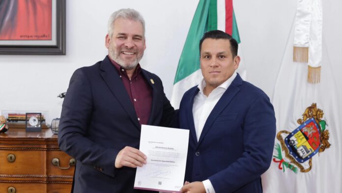 Nombran a José Antonio Cruz como nuevo secretario de Seguridad en Michoacán en plena crisis de violencia