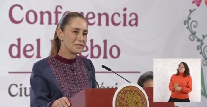 Estados Unidos no atacará a los cárteles dentro del territorio mexicano, afirmó la presidenta Claudia Sheinbaum.