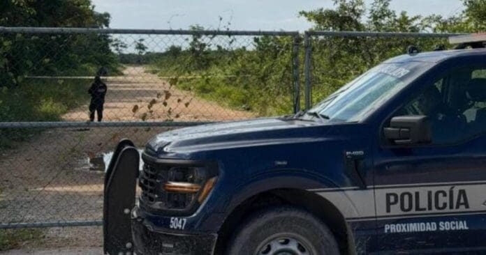 Encuentran colgado a un sujeto en la Región 260 de Cancún, en las calles del fraccionamiento Prado Norte, en la 260.