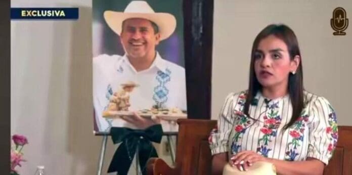 Me reuní con Claudia Sheinbaum solo para reclamarle por no proteger a mi esposo Carlos Manzo, dijo Grecia Quiroz.