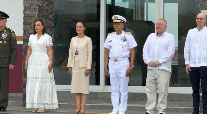 Inaugura Claudia Sheinbaum Pardo ampliación de la aduana de Veracruz, de las más modernas y seguras en Latinoamérica.