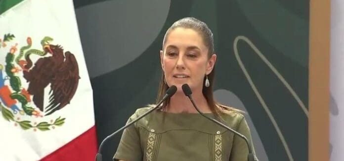 Destaca la presidenta Claudia Sheinbaum la reaparición de AMLO; afirma que se le ve 