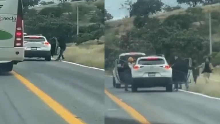 Familia es despojada de su vehículo a plena luz del día en Guanajuato