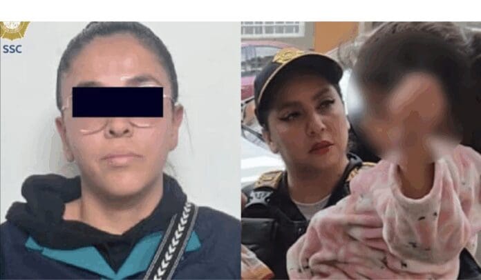 Capturan a mujer por violentar a su hija de seis años en la Cdmx