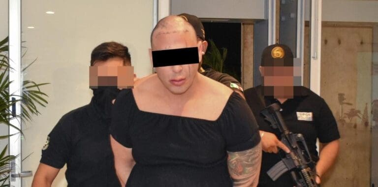 Detienen a "El Argentino"; es un sujeto que se hacía pasar por mujer para extorsionar en apps de citas en Quintana Roo.