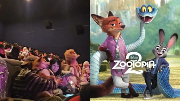 Cines en China abrieron funciones Pet friendly para la película de Zootopia 2
