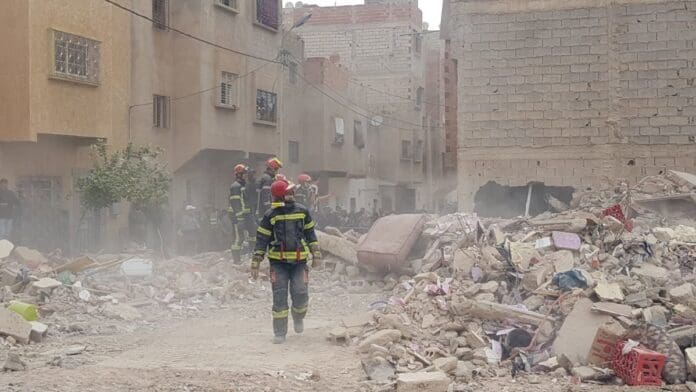 Derrumbe de dos edificios en Marruecos deja al menos 22 muertos