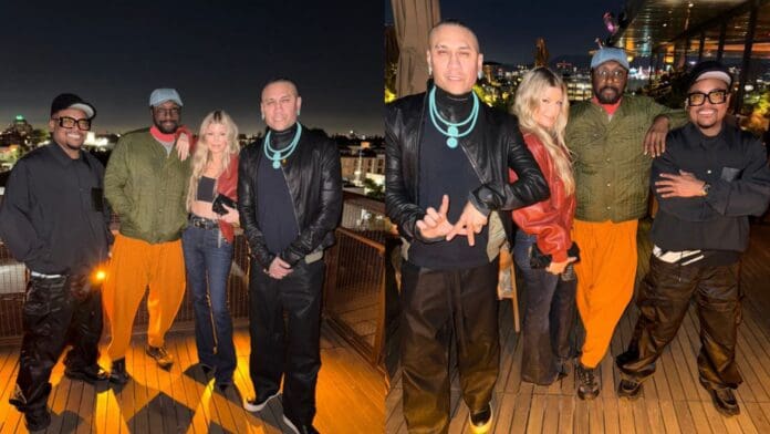 Fergie se reunió con los Black Eyed Peas tras ocho años de dejar el grupo