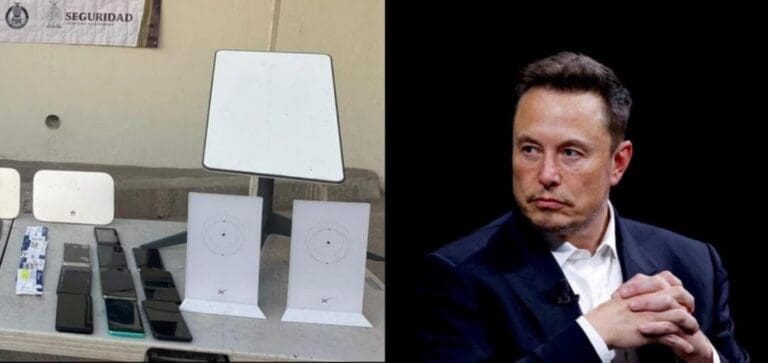 Cuestionan a Elon Musk por el uso que los cárteles mexicanos dan a Starlink. Usan sus equipos para tener internet.