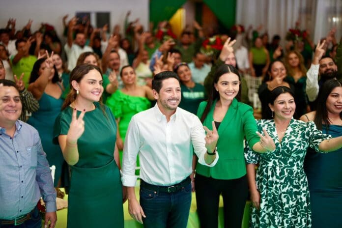 Renán Sánchez Tajonar reafirma la unidad y la fuerza del Partido Verde en el sur de Quintana Roo