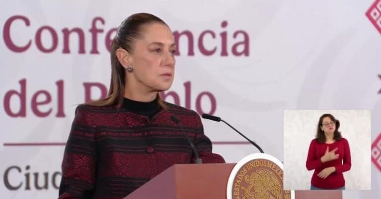 Claudia Sheinbaum Pardo hace un fuerte llamado a la ONU para que "evite que se derrame sangre en Venezuela".