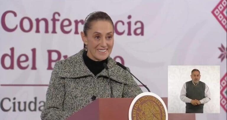 INE ya definió un esquema para la paridad en candidaturas, afirma Claudia Sheinbaum sobre la "Ley Esposa".
