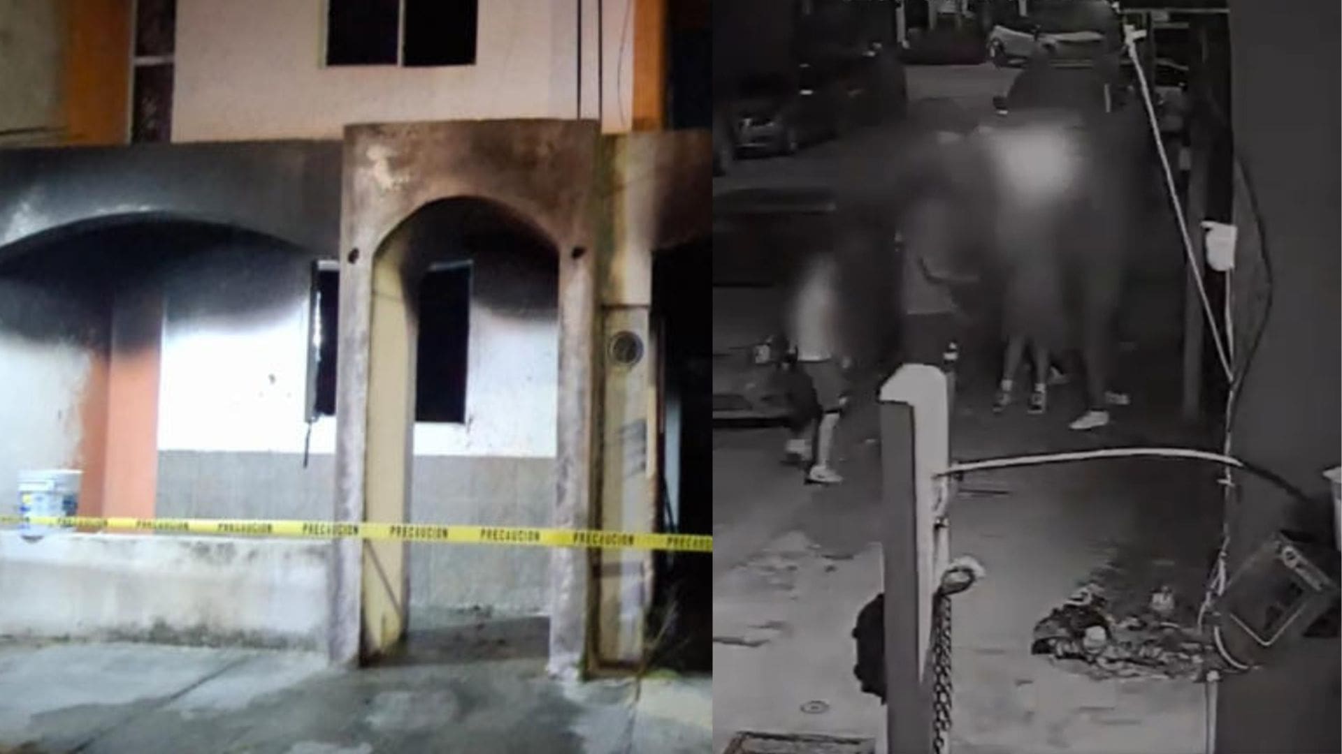 Video: Menores arrojan pirotecnia a una casa y provocan incendio en Apodaca, Nuevo León