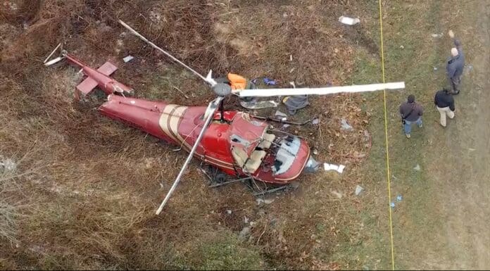 Video: Choque entre dos helicópteros deja un muerto y un herido en Nueva Jersey, Estados Unidos