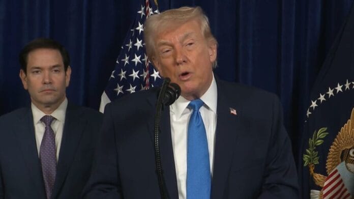 Donald Trump anuncia que gobernará Venezuela hasta que haya una transición 